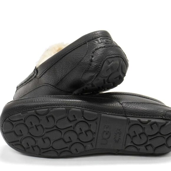 MEN'S Ugg Ascot Leather Slippers - size 8 - Picture 3 of 5